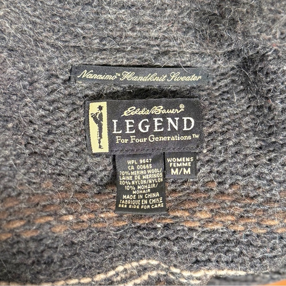 Eddie Bauer Legend Nanaimo Handknit Sweater - Picture 15 of 16